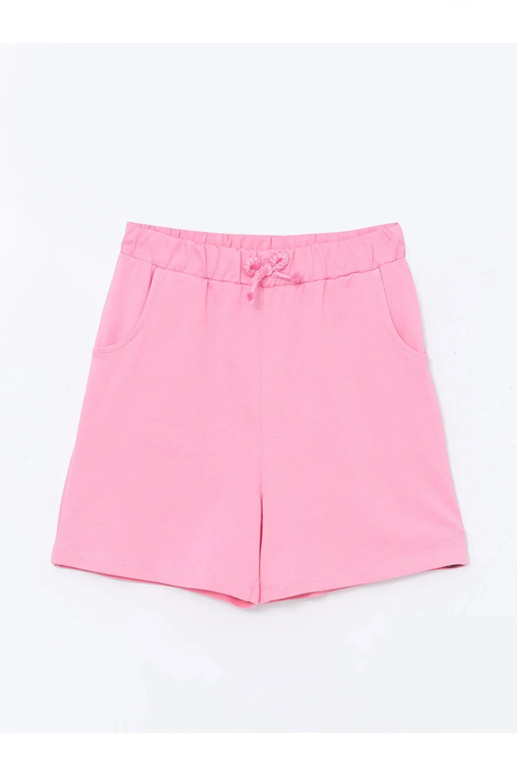 LCW Kids Beli Lastikli Basic Kız Çocuk Şort
