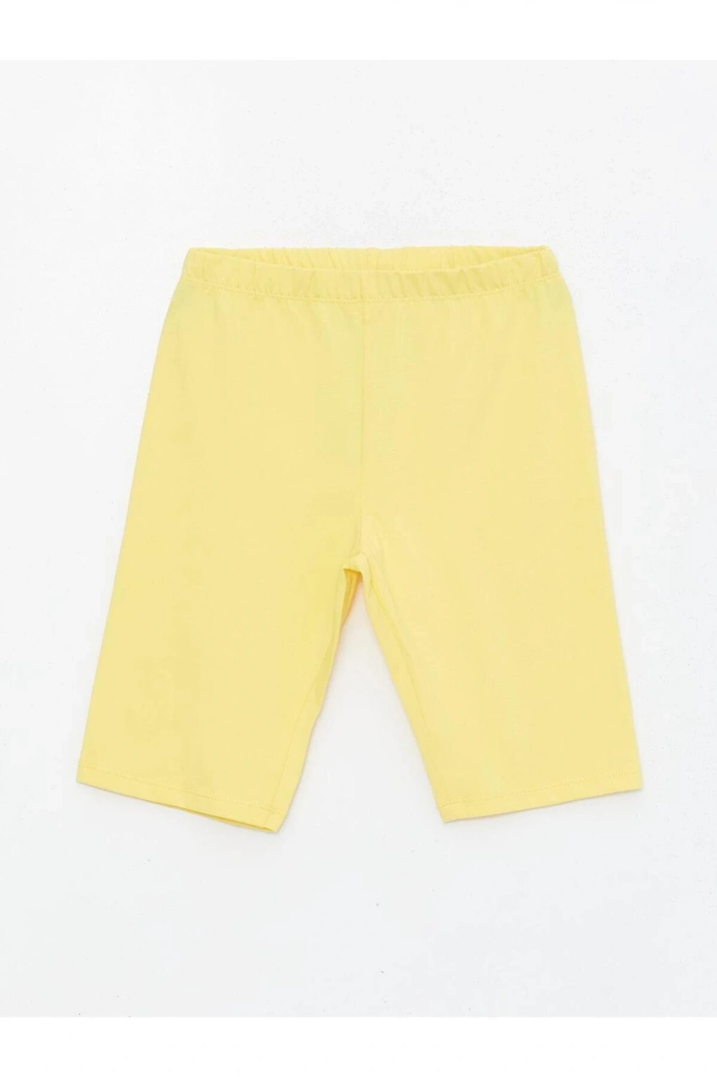 LCW Kids Beli Lastikli Basic Pamuklu Kız Çocuk Kısa Tayt