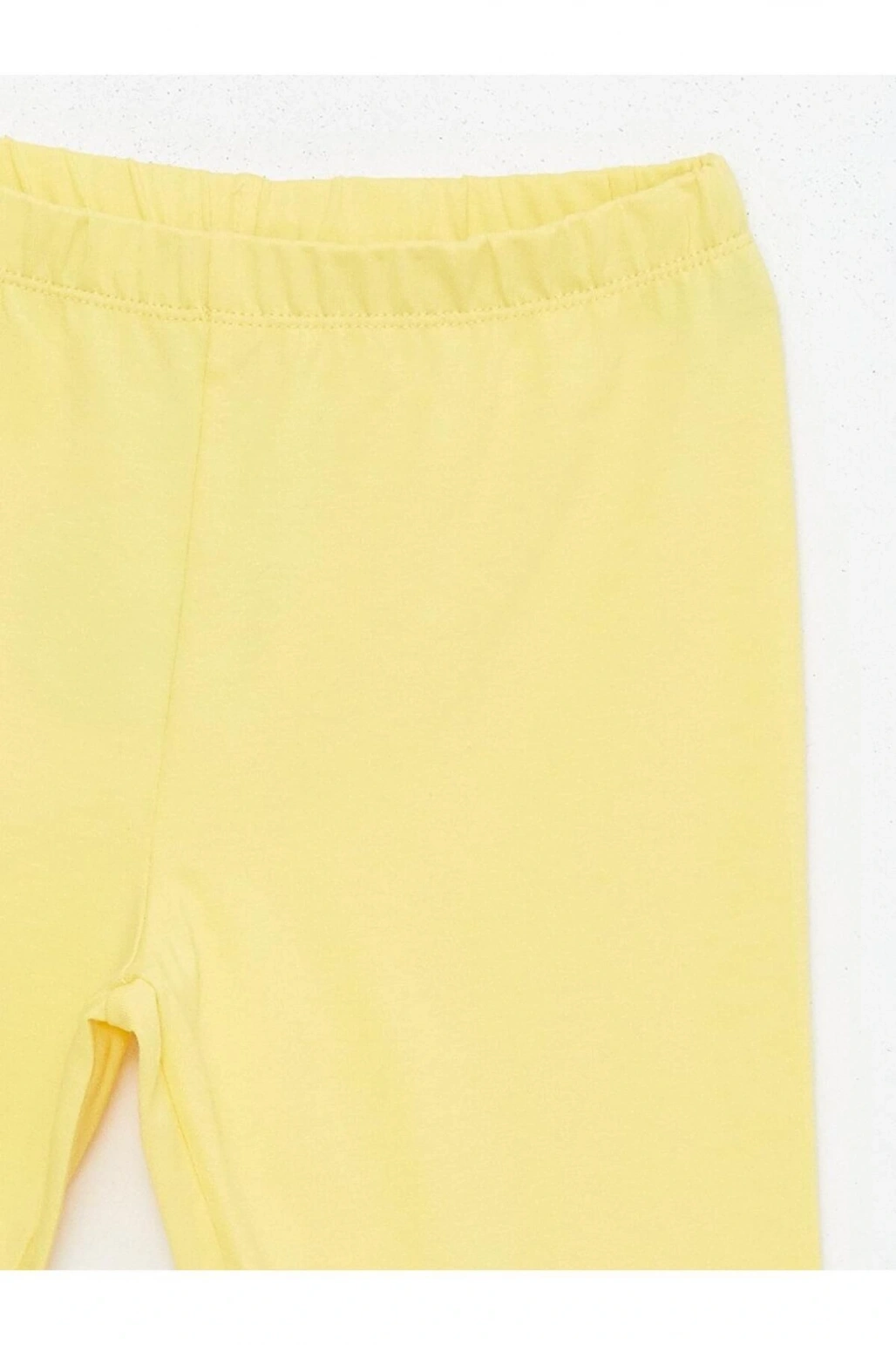 LCW Kids Beli Lastikli Basic Pamuklu Kız Çocuk Kısa Tayt