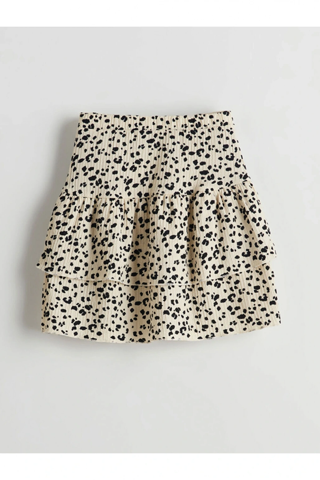 LCW Kids Beli Lastikli Fırfırlı Kız Çocuk Etek