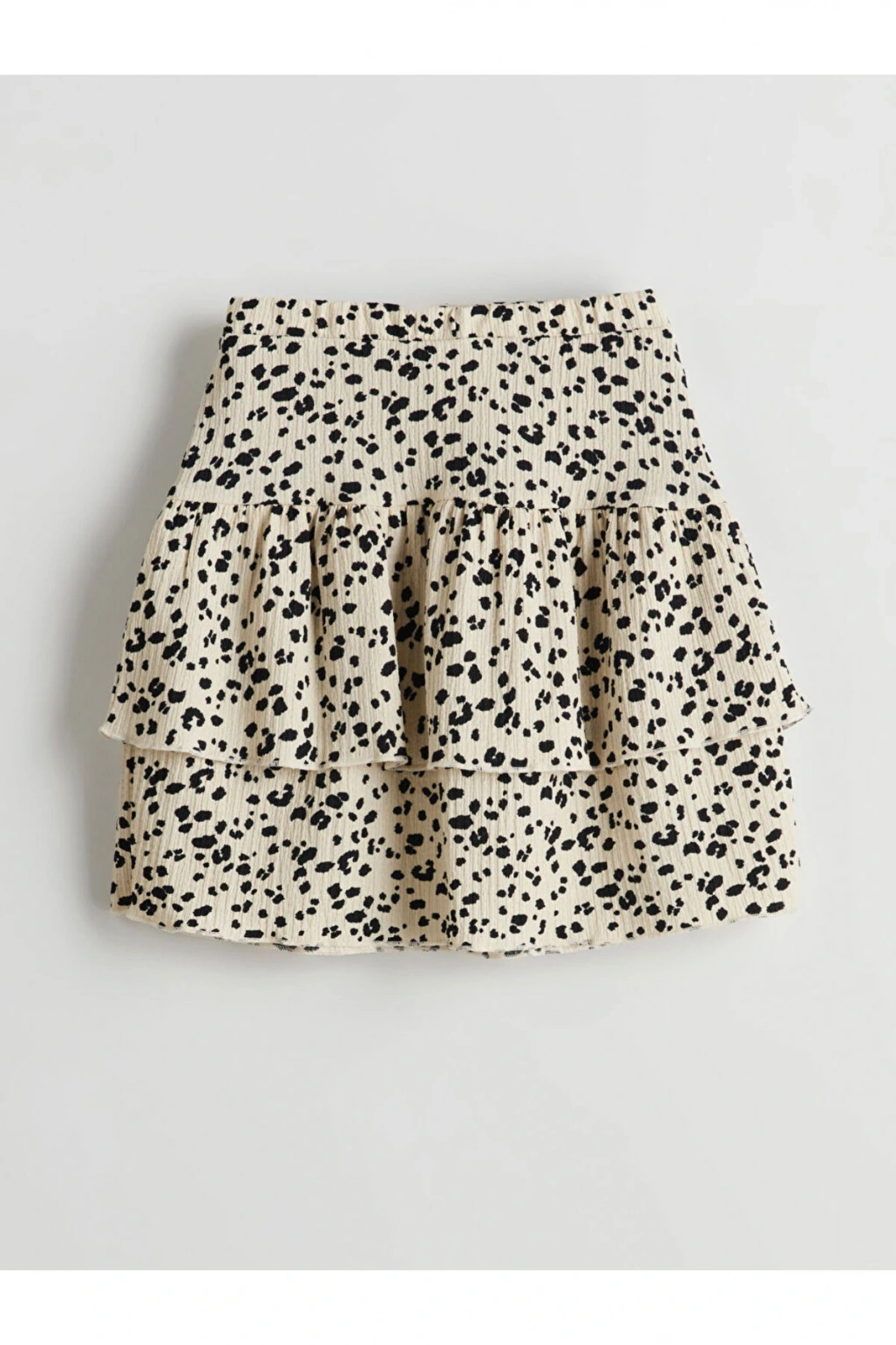 LCW Kids Beli Lastikli Fırfırlı Kız Çocuk Etek