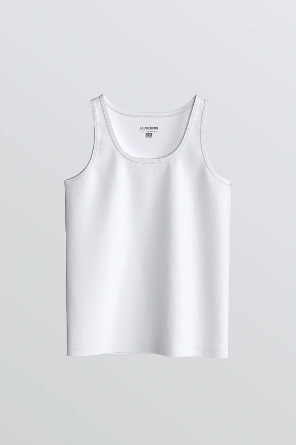 LCW Kids Beyaz Bisiklet Yaka Erkek Çocuk Atlet 3lü