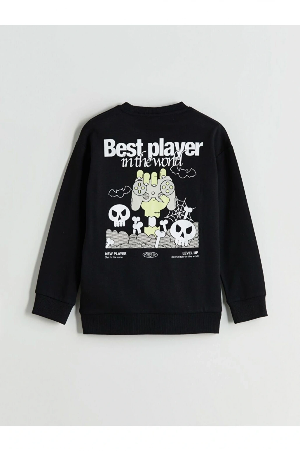 LCW Kids Bisiklet Yaka Baskılı Erkek Çocuk Tişört