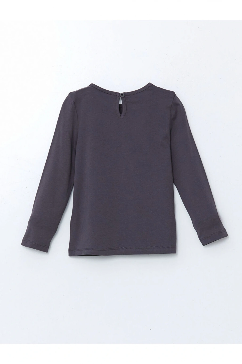 LCW Kids Bisiklet Yaka Baskılı Kız Çocuk Tişört