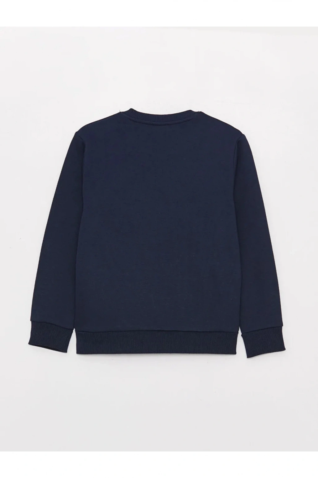 LCW Kids Bisiklet Yaka Baskılı Uzun Kollu Erkek Çocuk Sweatshirt