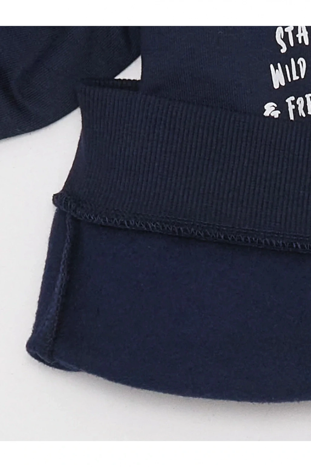 LCW Kids Bisiklet Yaka Baskılı Uzun Kollu Erkek Çocuk Sweatshirt