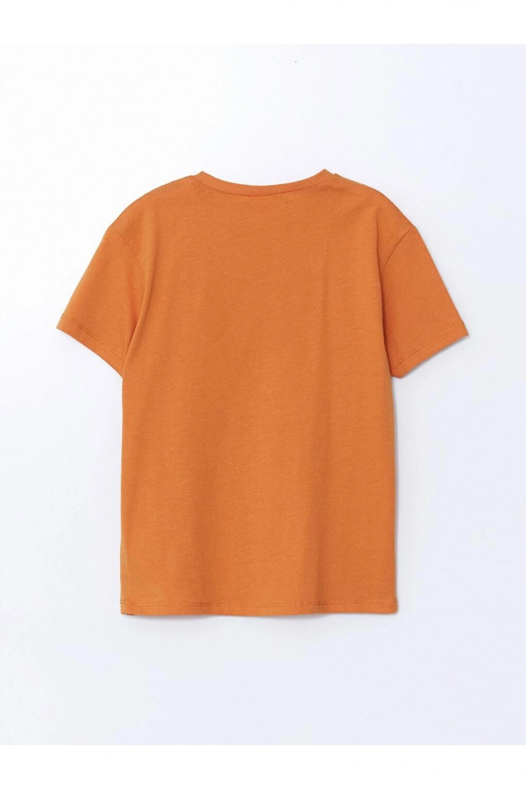 LCW Kids  Bisiklet Yaka Düz Penye Erkek Bebek Tişört