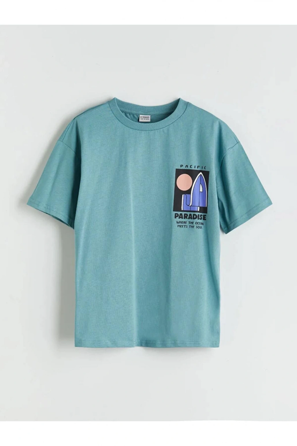 LCW Kids Bisiklet Yaka Erkek Çocuk Tişört