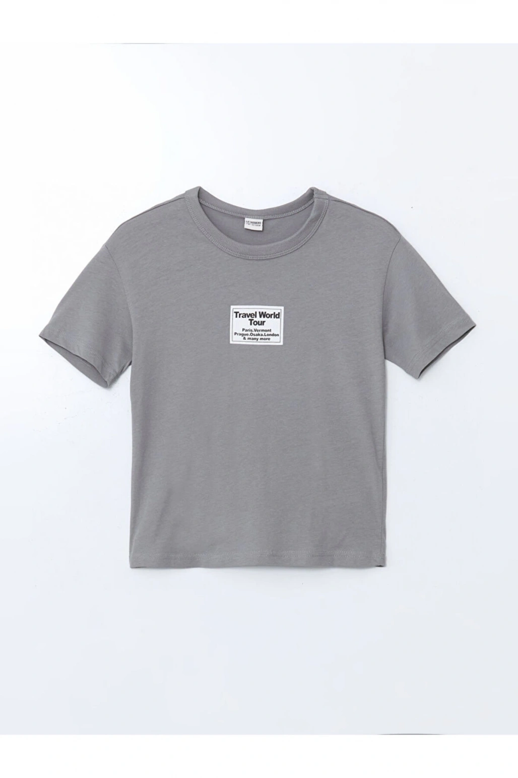 LCW Kids Bisiklet Yaka Erkek Çocuk Tişört ve Eşofman Altı