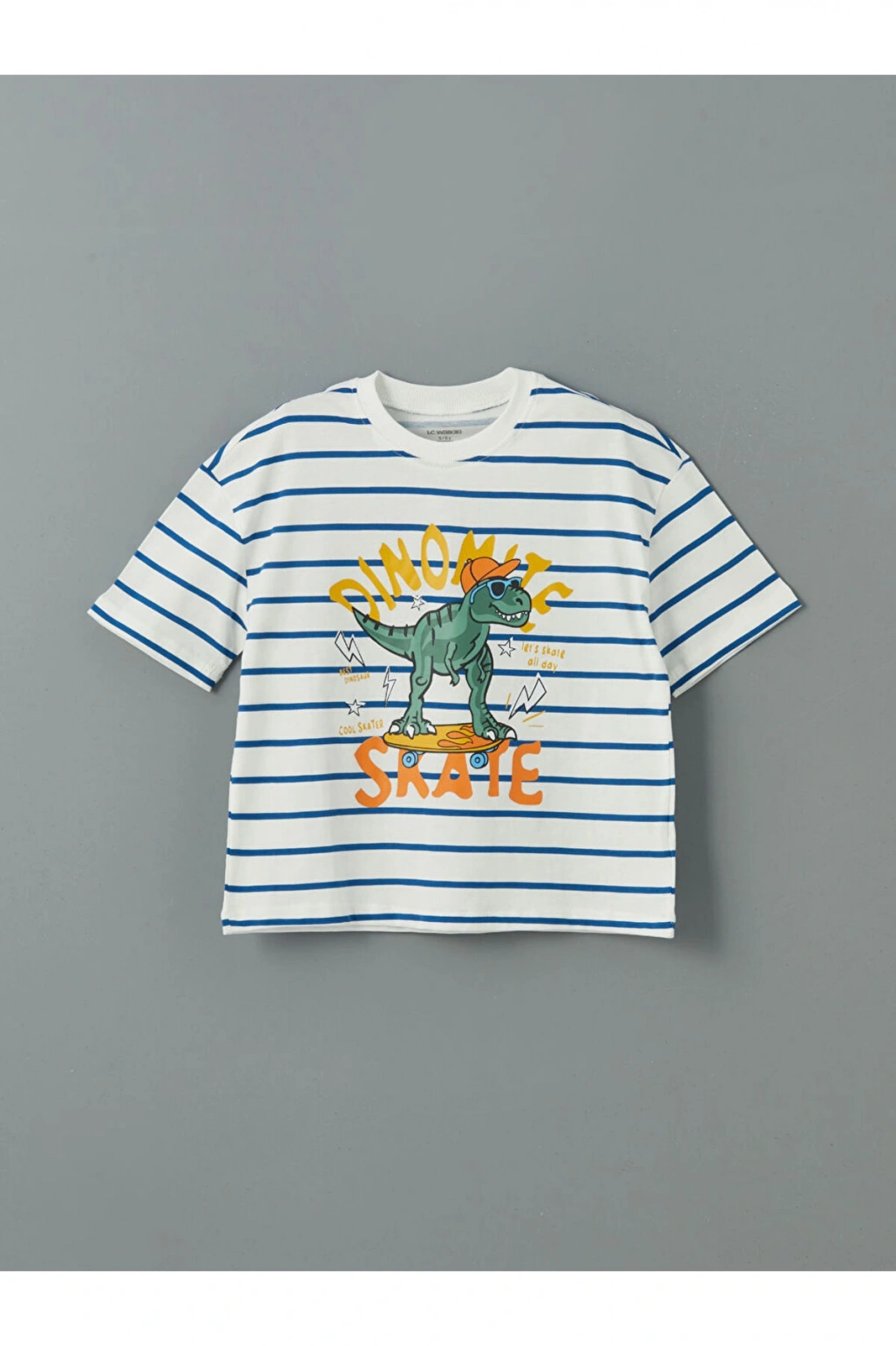 LCW Kids Bisiklet Yaka Erkek Çocuk Tişört ve Şort 2li