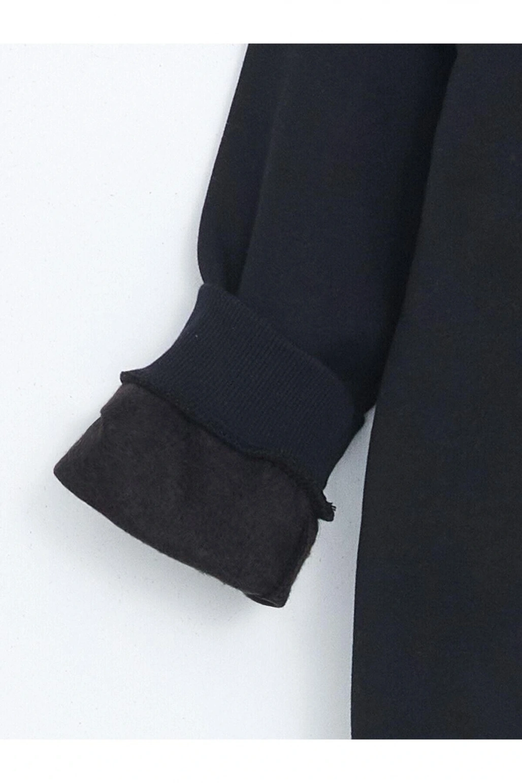 LCW Kids Bisiklet Yaka Kız Çocuk Kalın Sweatshirt (W4)