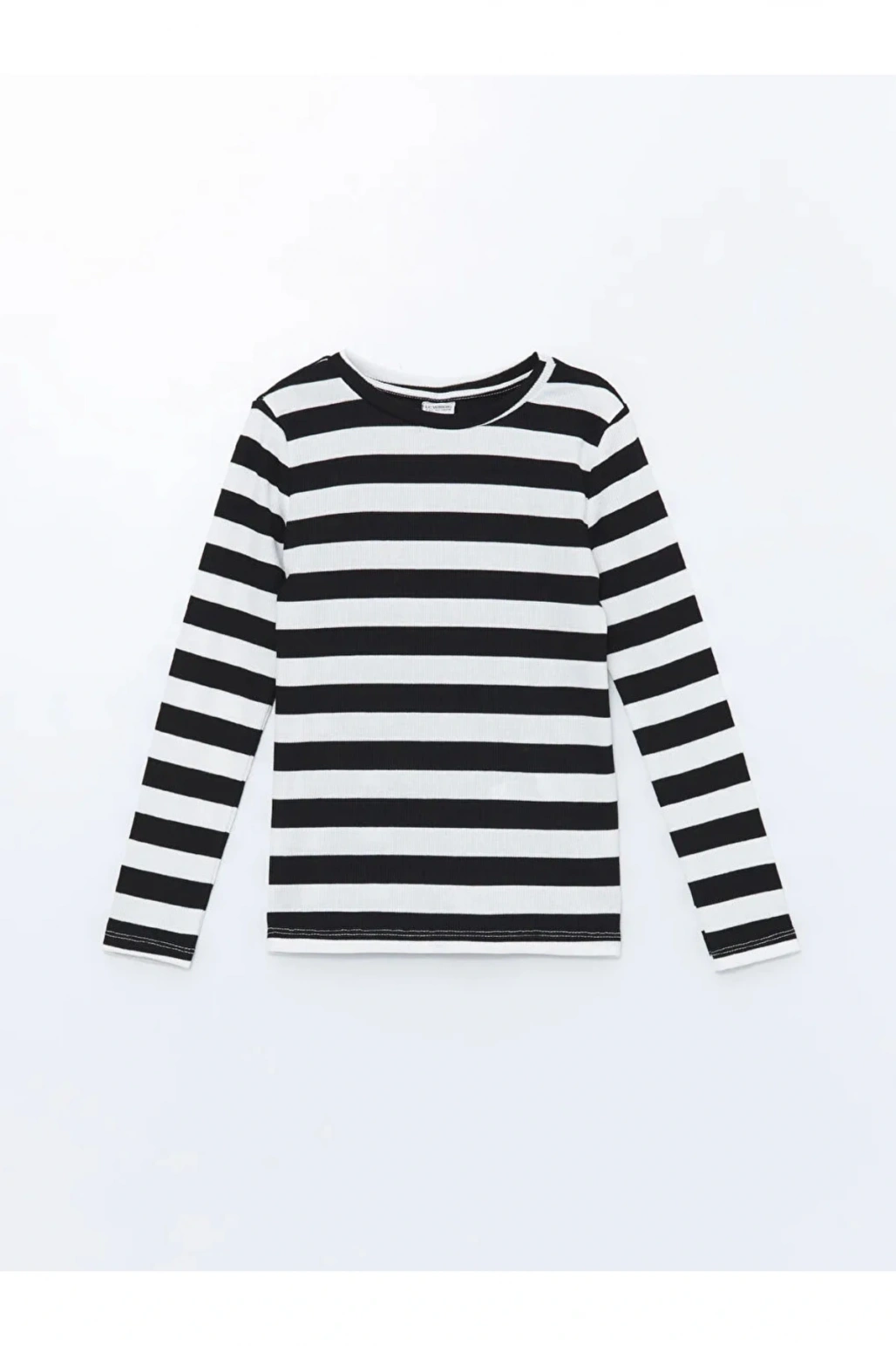 LCW Kids Bisiklet Yaka Kız Çocuk Tişört 2li (W4)