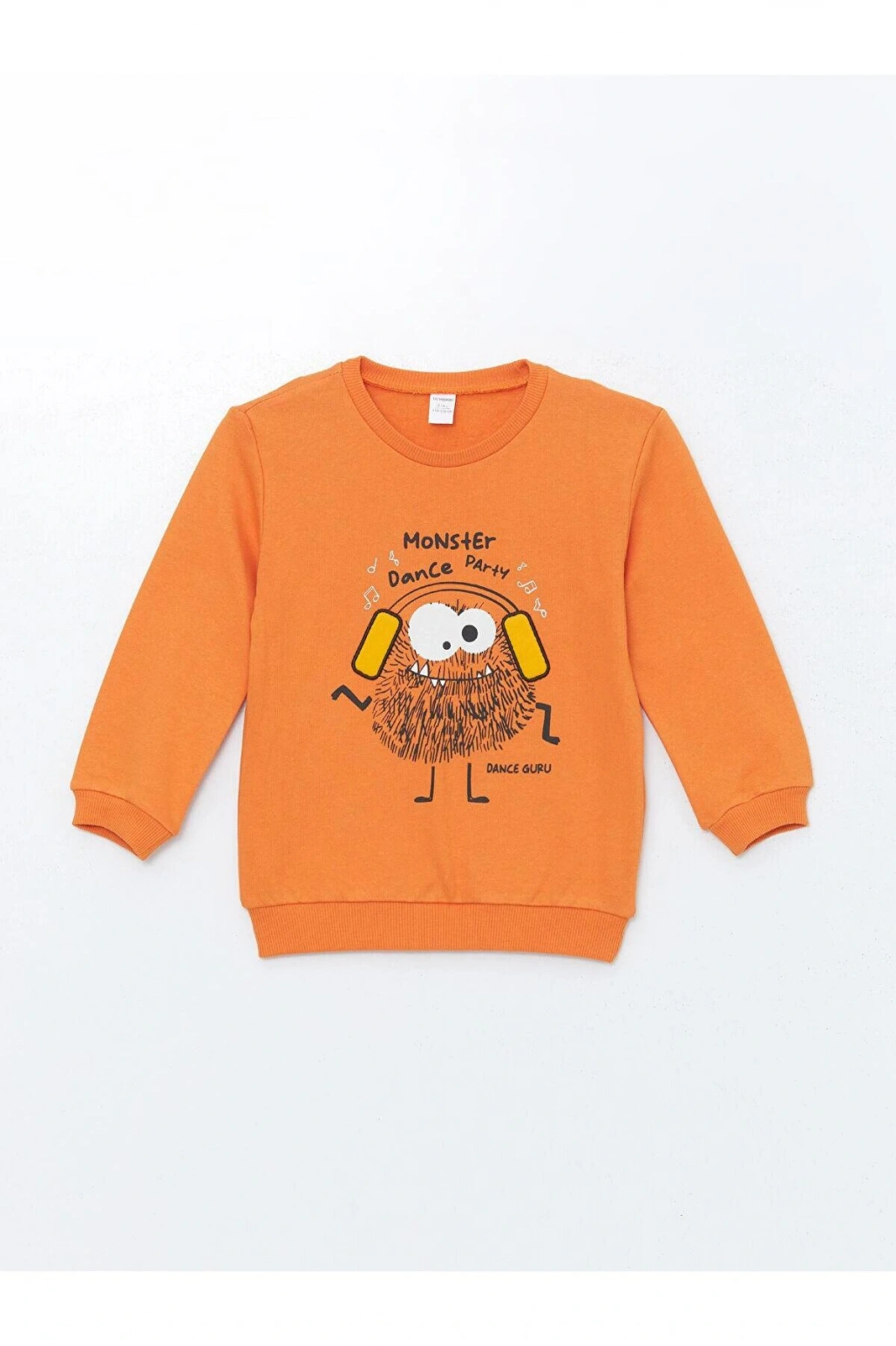 LCW Kids Bisiklet Yaka Uzun Kollu Erkek Bebek Sweatshirt ve Eşofman Alt 2li Takım