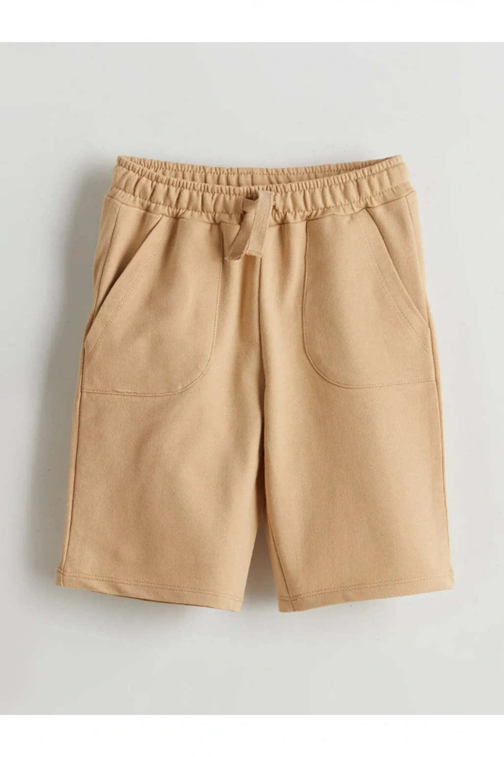 LCW Kids Ekru Bisiklet Yaka Baskılı Erkek Çocuk Takım 2li