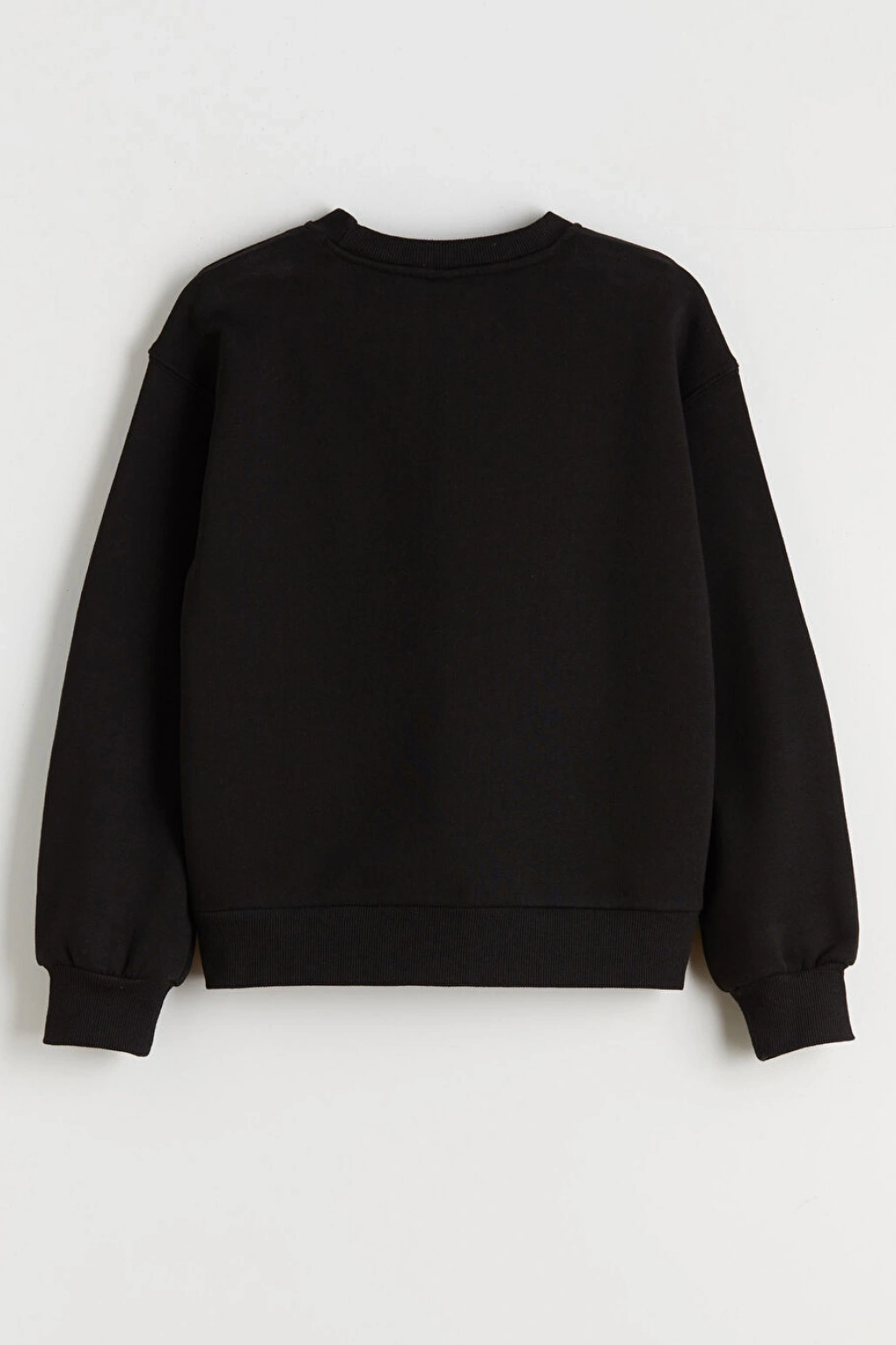 LCW Kids Ekru Bisiklet Yaka Çiçekli Kız Çocuk Sweatshirt 2li