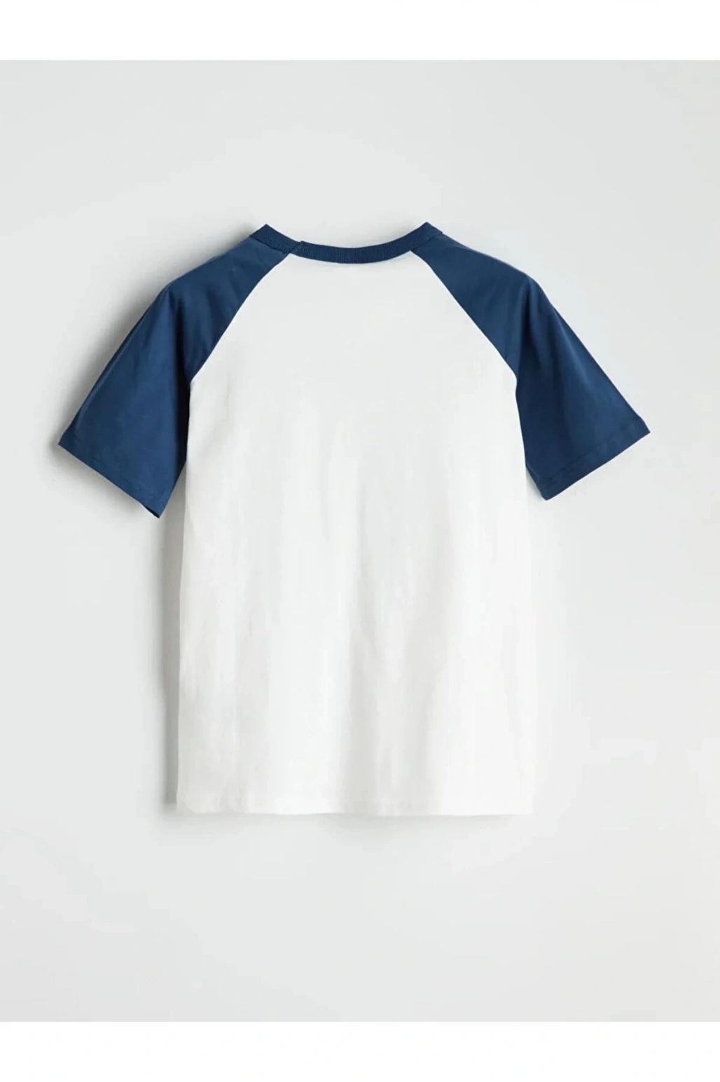 LCW Kids Ekru Bisiklet Yaka Erkek Çocuk Tişört