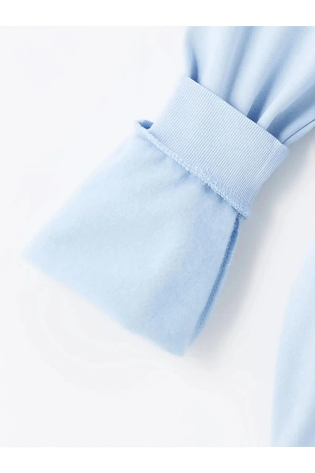 LCW Kids Ekru Bisiklet Yaka Kız Çocuk Kalın Sweatshirt 2li