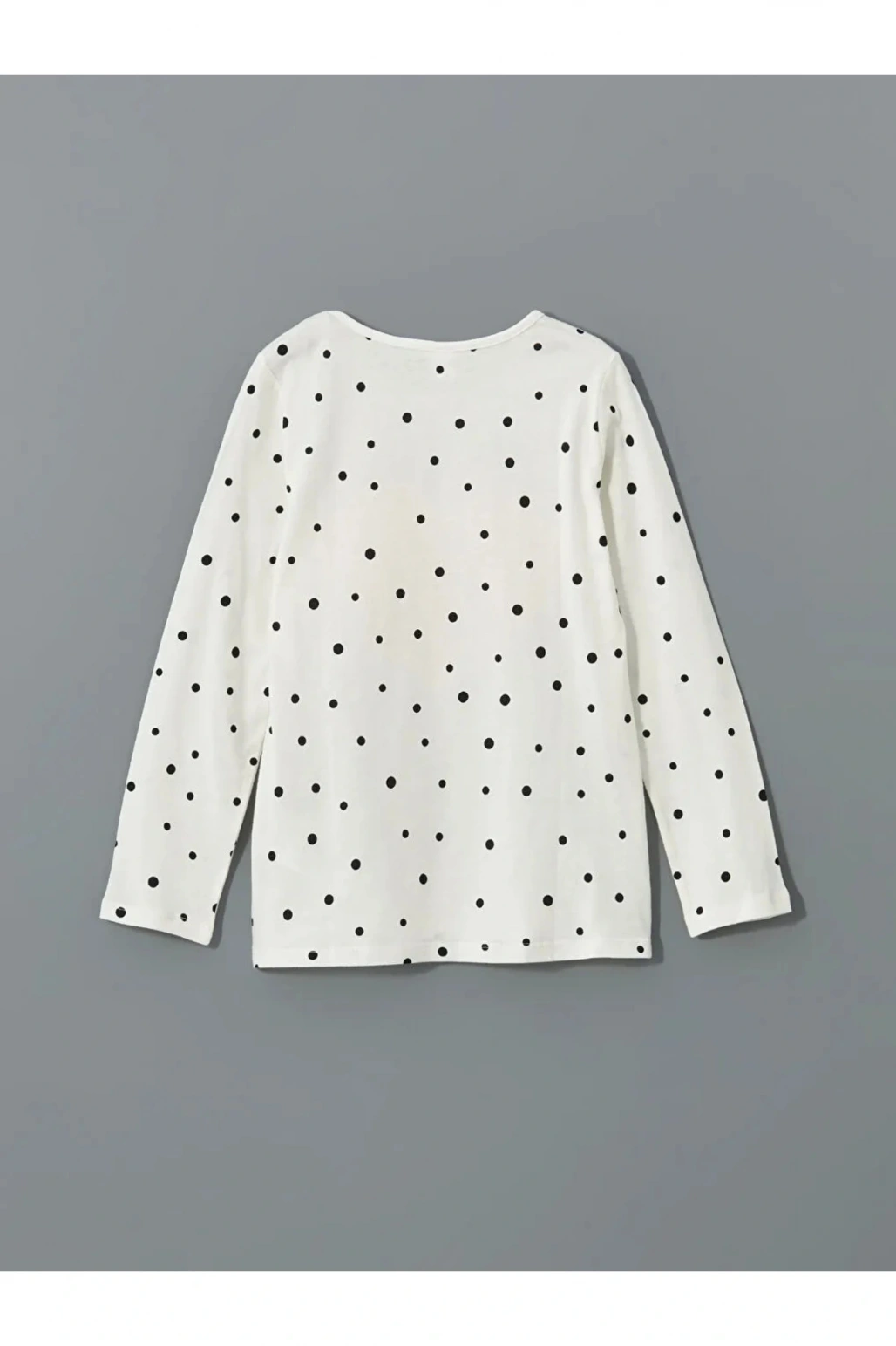 LCW Kids Ekru Bisiklet Yaka Kız Çocuk Pijama Takımı T T