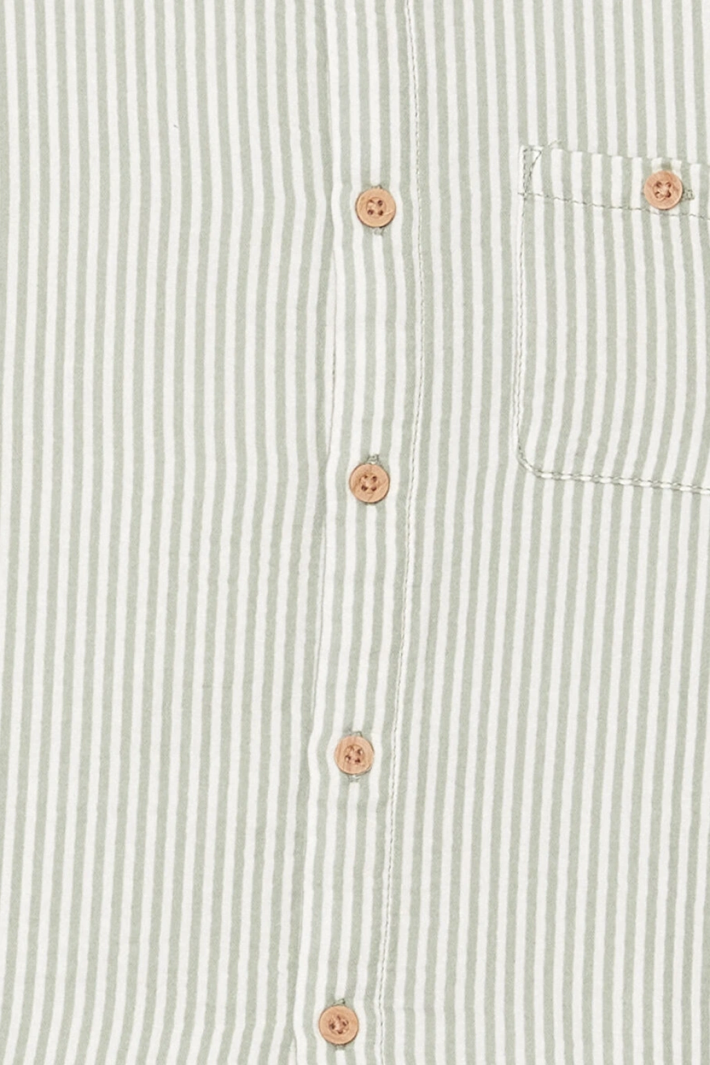 LCW Kids Ekru Hakim Yaka Çizgili Erkek Çocuk Gömlek Ve Pantolon