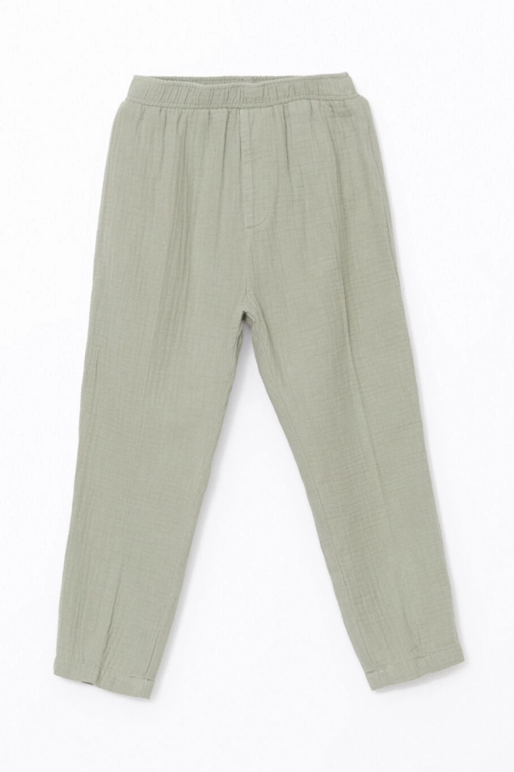 LCW Kids Ekru Hakim Yaka Çizgili Erkek Çocuk Gömlek Ve Pantolon