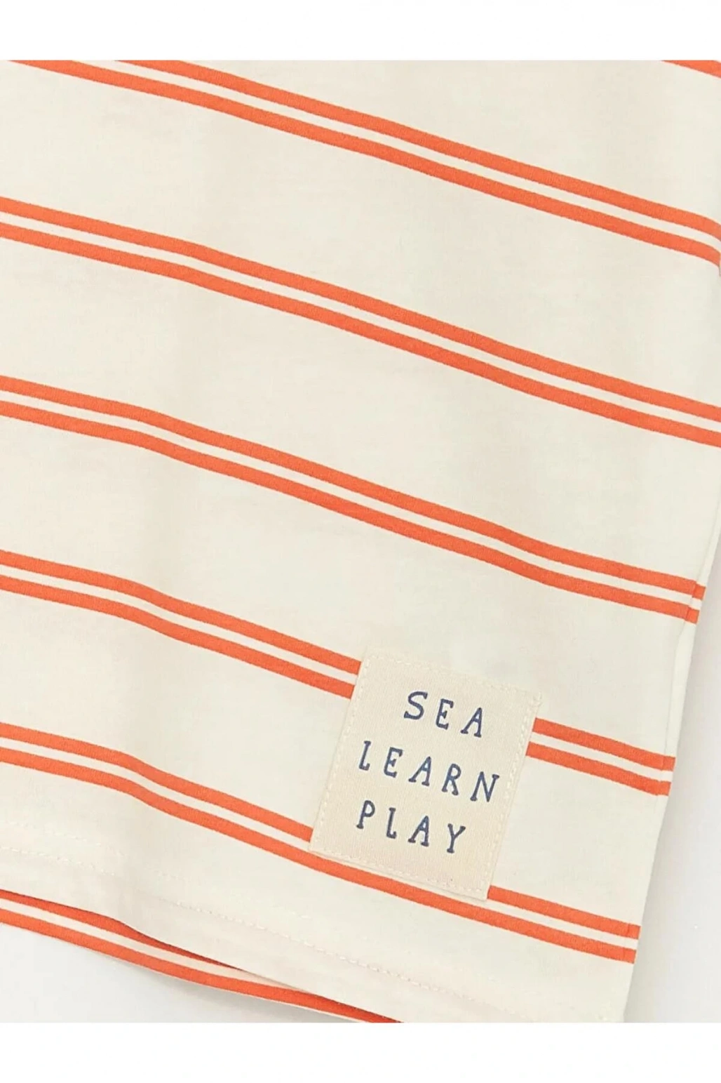 LCW Kids Ekru Rahat Kalıp Erkek Çocuk Tişört ve Şort