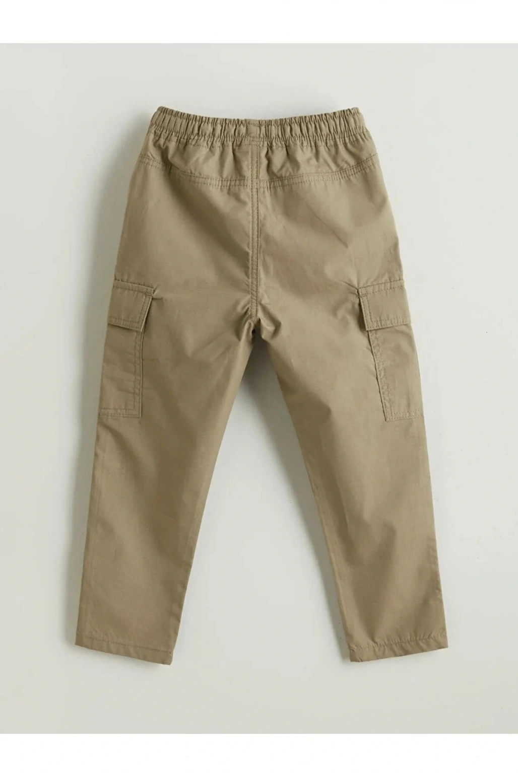 LCW Kids Haki Beli Lastikli Erkek Çocuk Kargo Pantolon