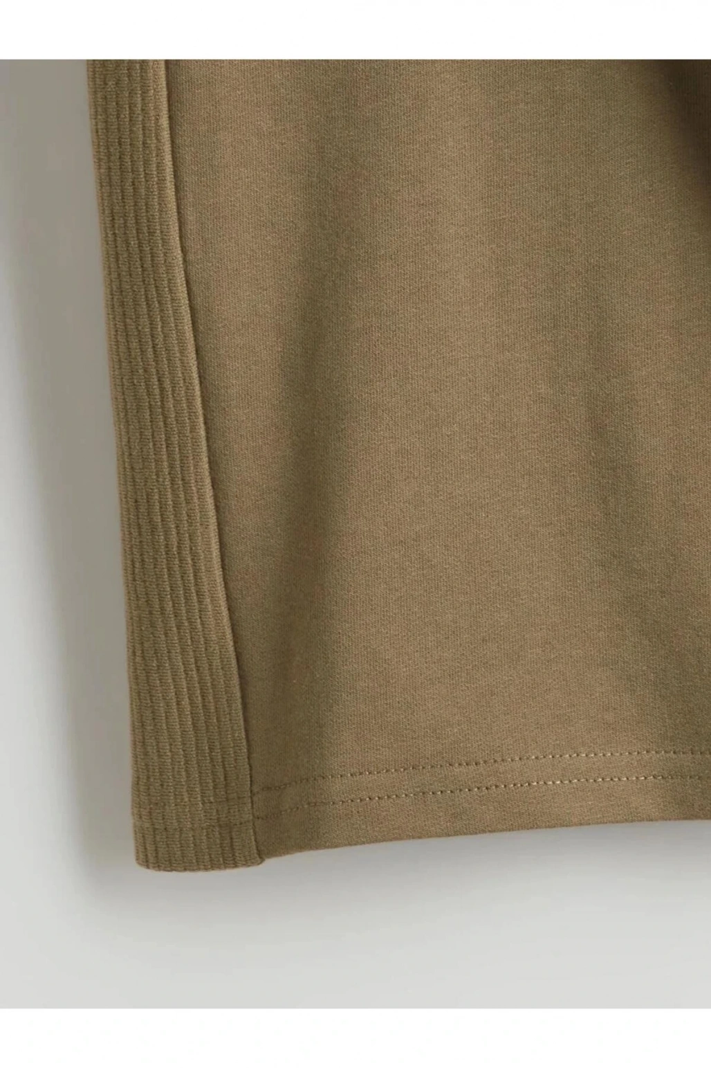 LCW Kids Haki Beli Lastikli Erkek Çocuk Şort