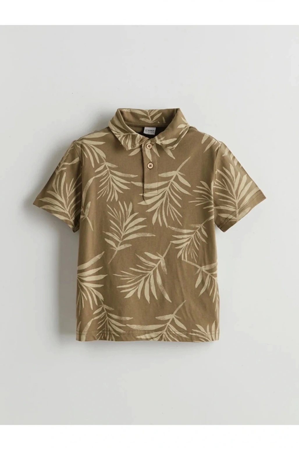 LCW Kids Haki Polo Yaka Erkek Çocuk Tişört ve Şort