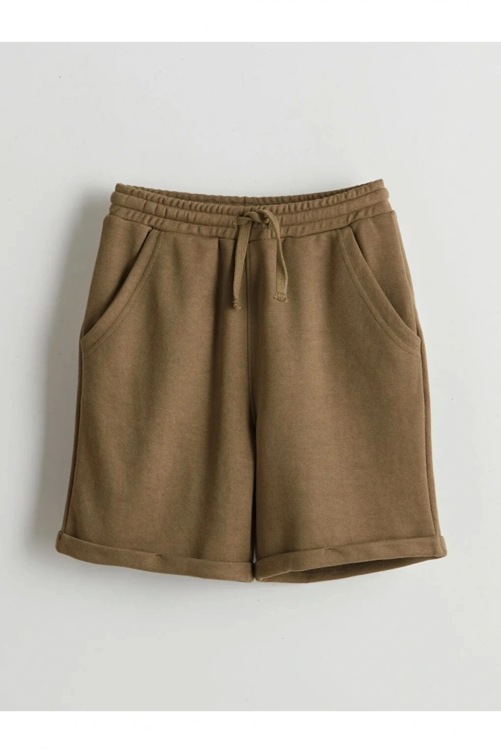 LCW Kids Haki Polo Yaka Erkek Çocuk Tişört ve Şort