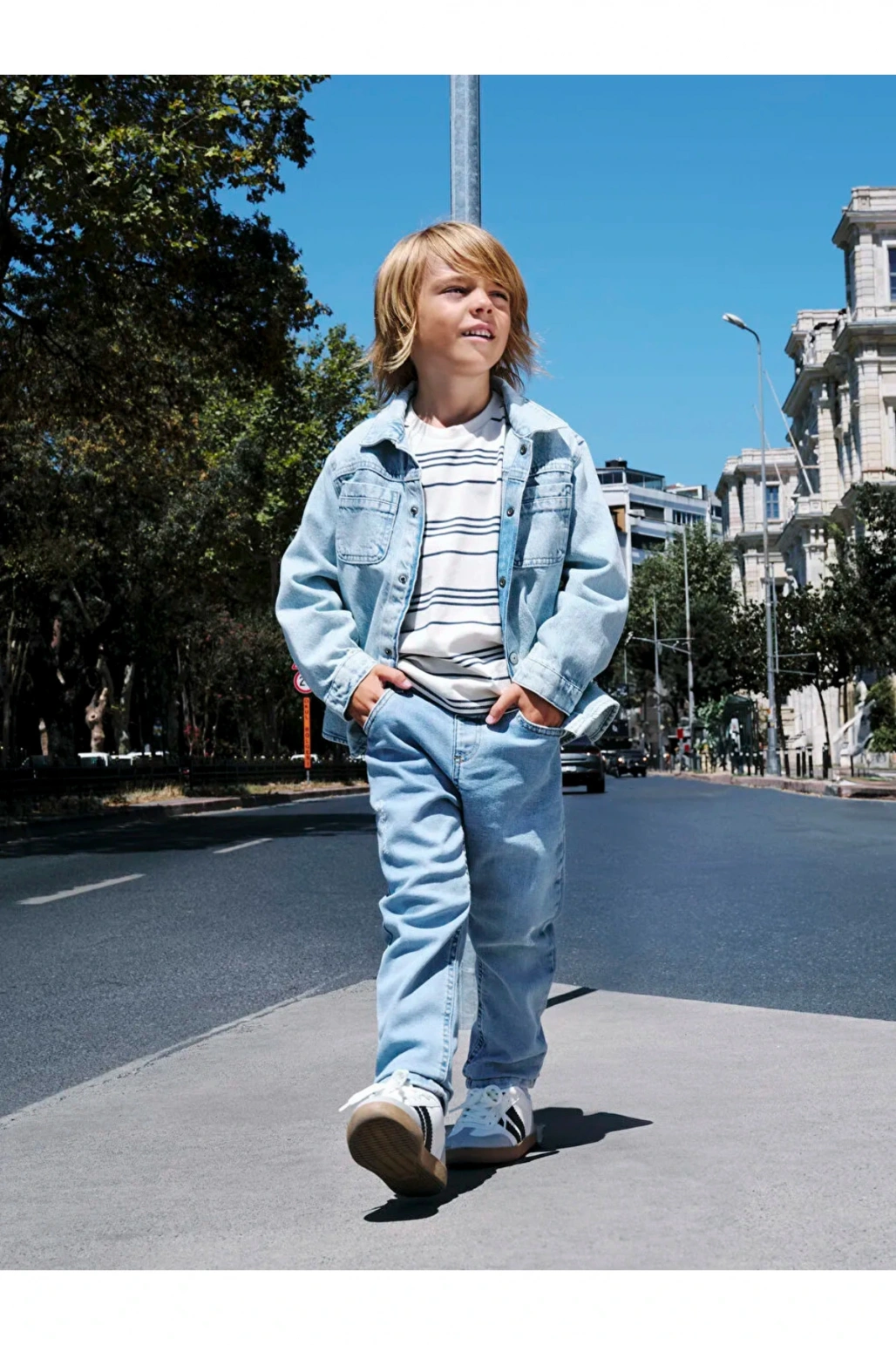LCW Kids Indigo Basic Erkek Çocuk Jean Pantolon