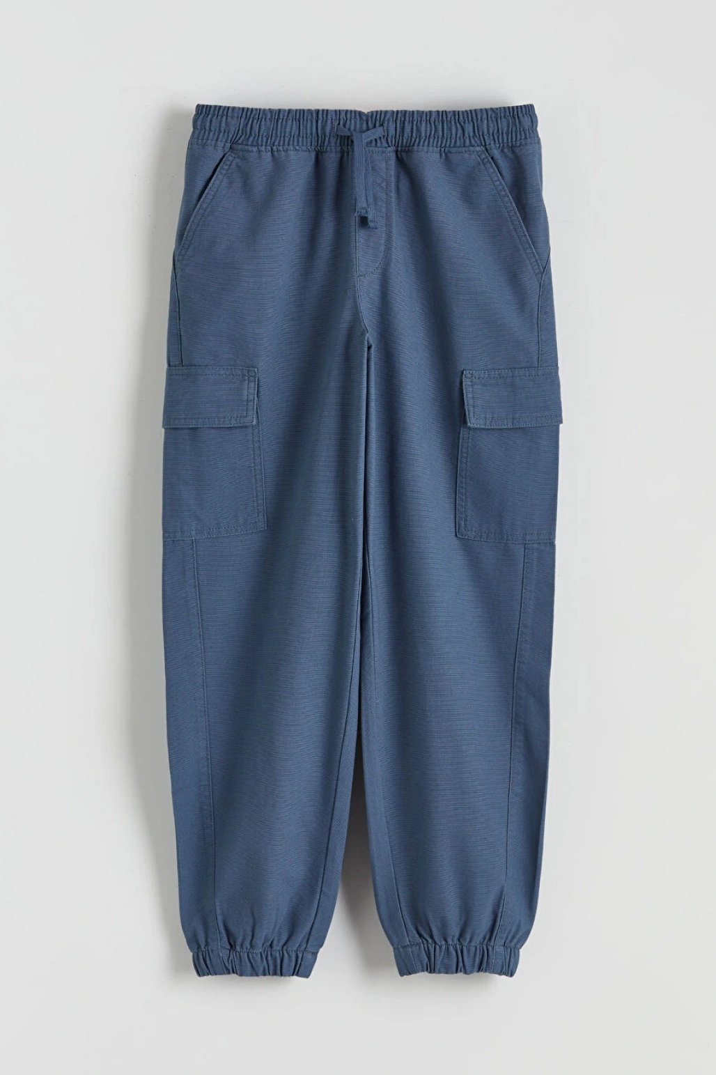 LCW Kids Indigo Beli Lastikli Erkek Çocuk Kargo Pantolon