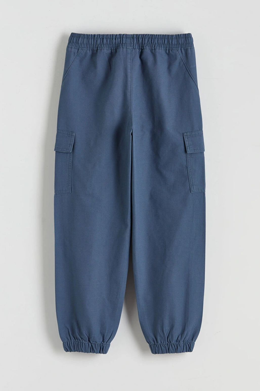 LCW Kids Indigo Beli Lastikli Erkek Çocuk Kargo Pantolon