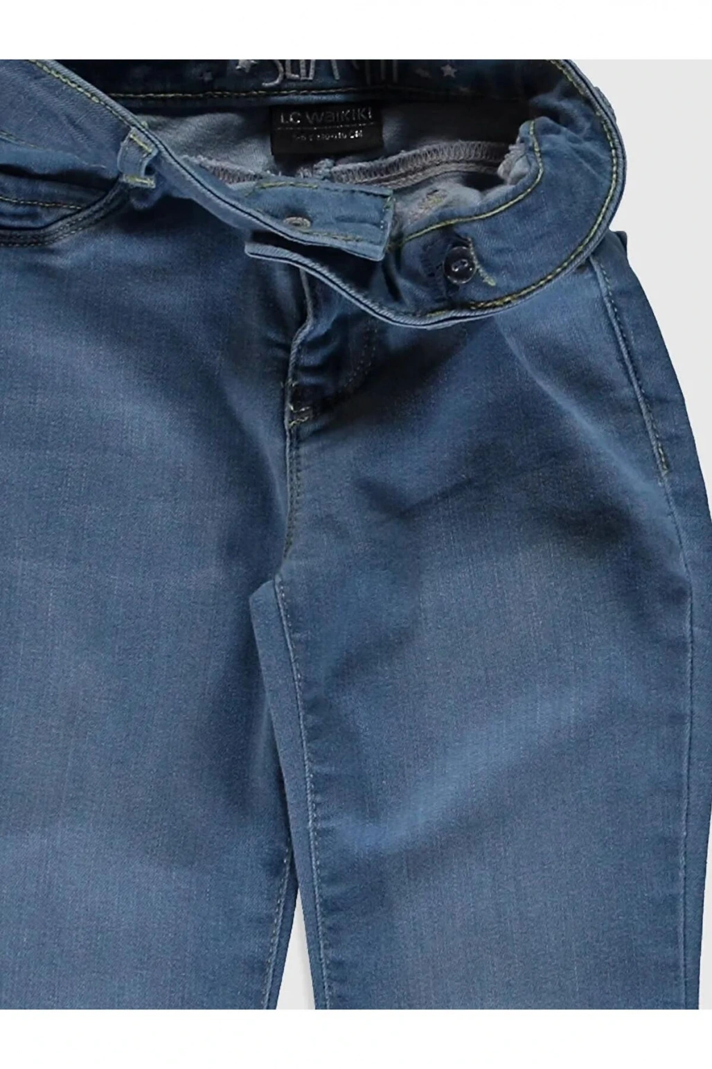 LCW Kids İndigo Kız Çocuk Jean Pantolon