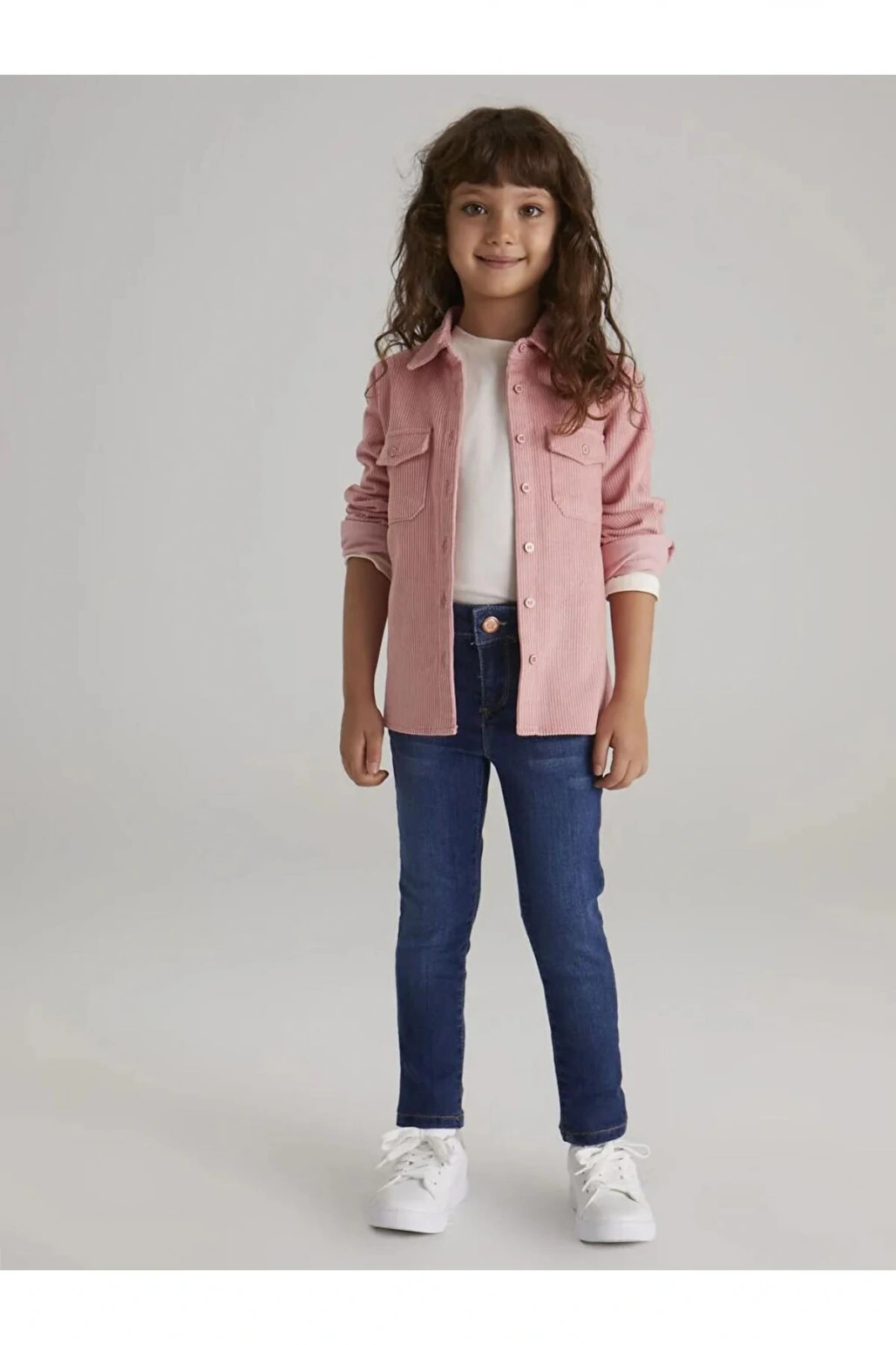 LCW Kids Indigo Kız Çocuk Skinny Jean Pantolon