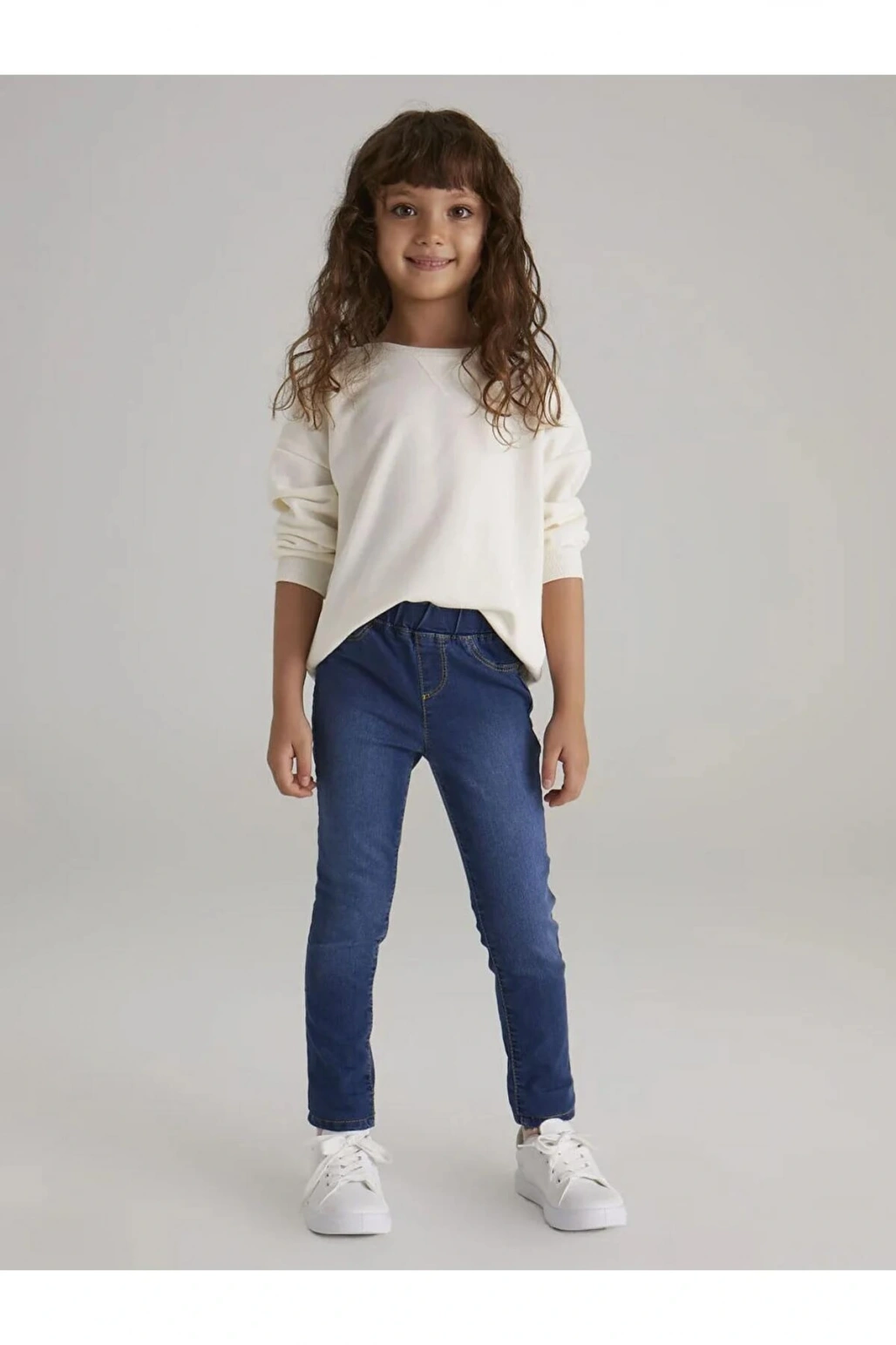 LCW Kids Indigo Kız Çocuk Super Skinny Jean Pantolon