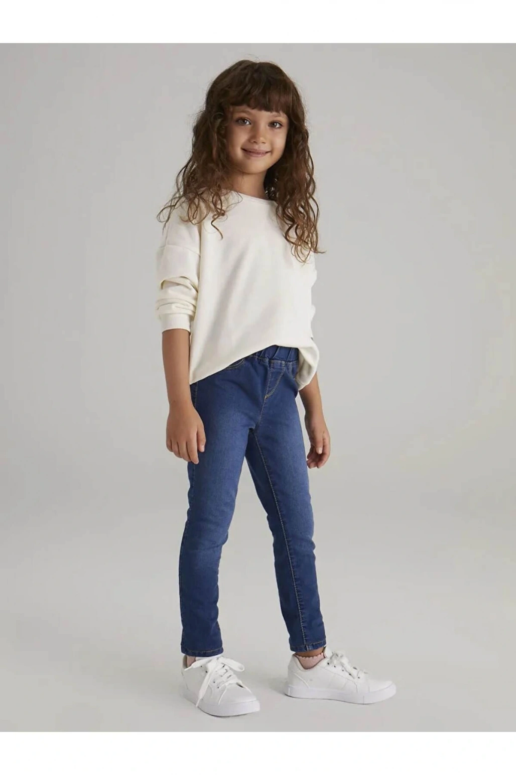 LCW Kids Indigo Kız Çocuk Super Skinny Jean Pantolon