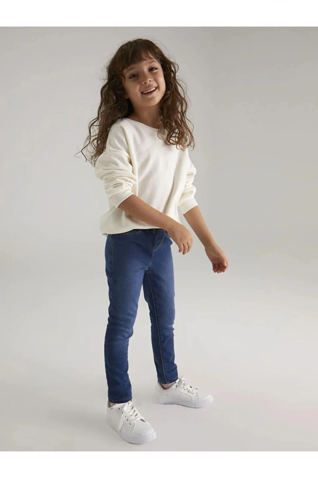 LCW Kids Indigo Kız Çocuk Super Skinny Jean Pantolon