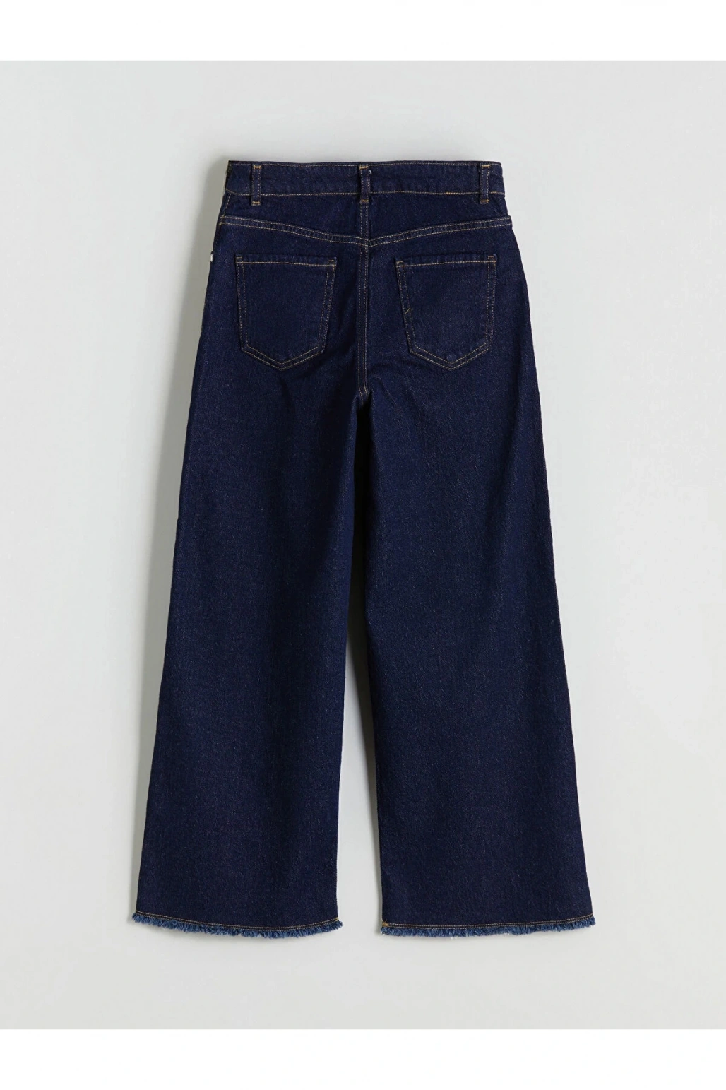 LCW Kids Indigo Wideleg Kız Çocuk Jean Pantolon