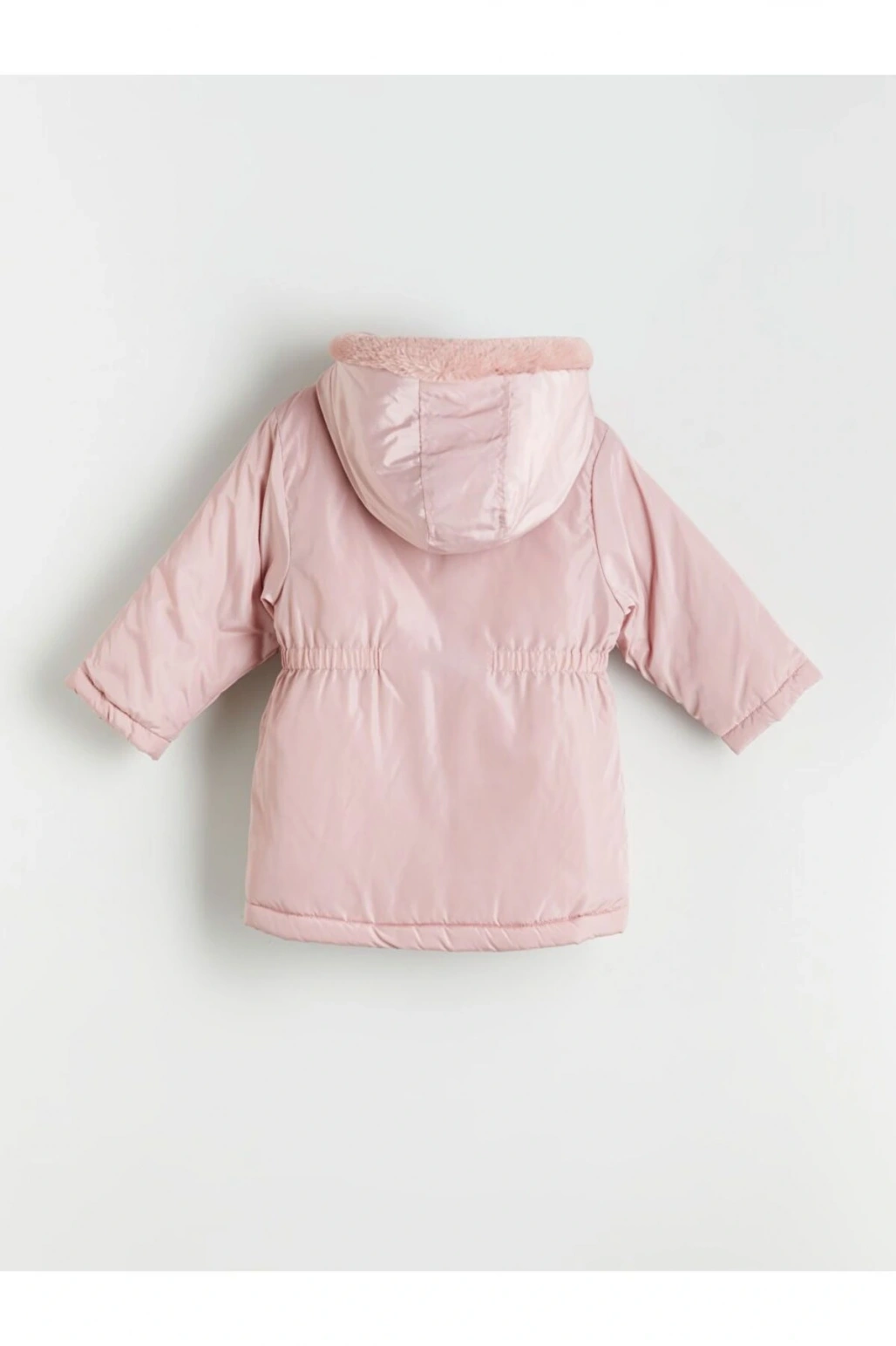 LCW Kids Kapüşonlu Kız Çocuk Mont