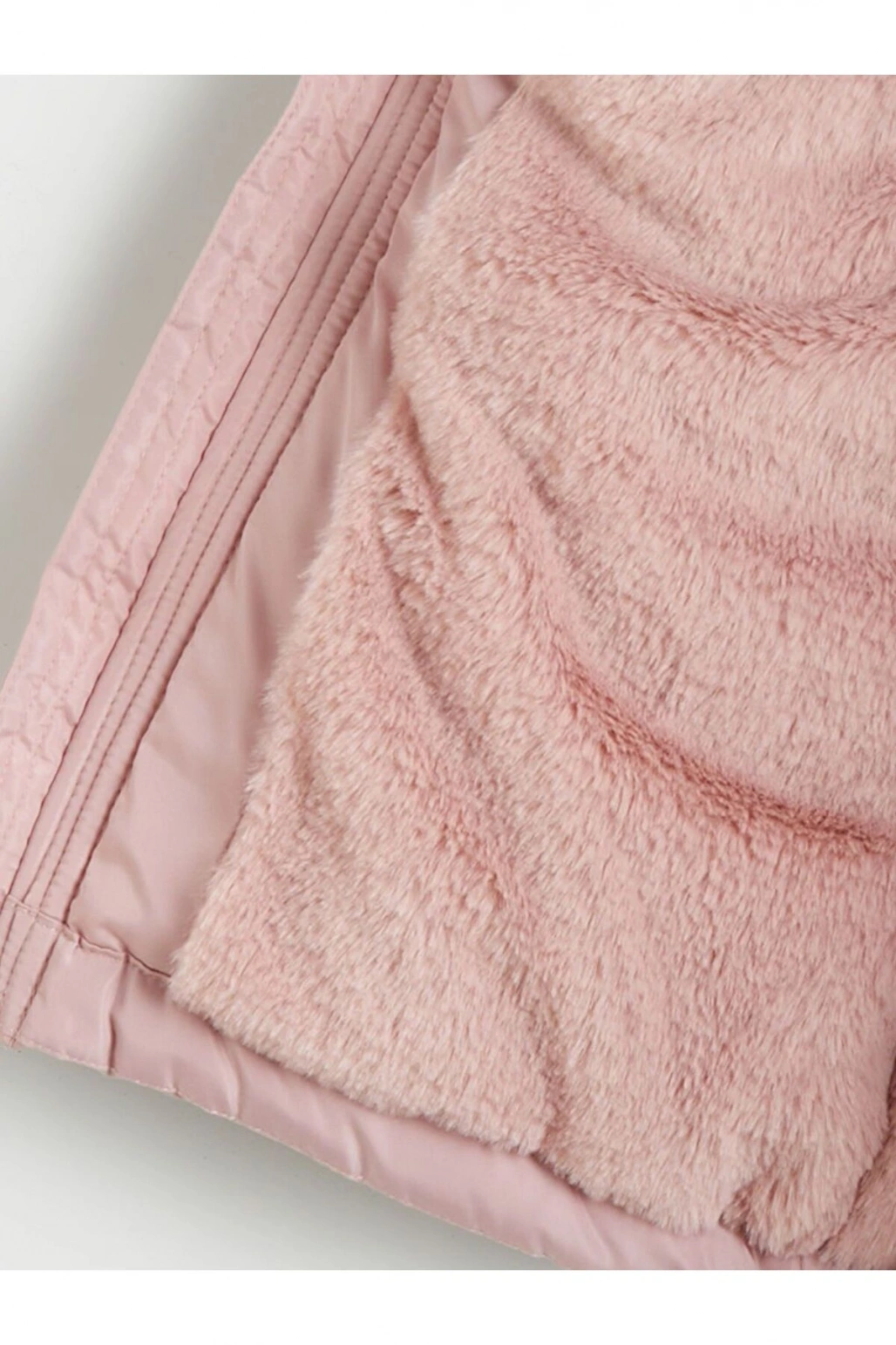 LCW Kids Kapüşonlu Kız Çocuk Mont