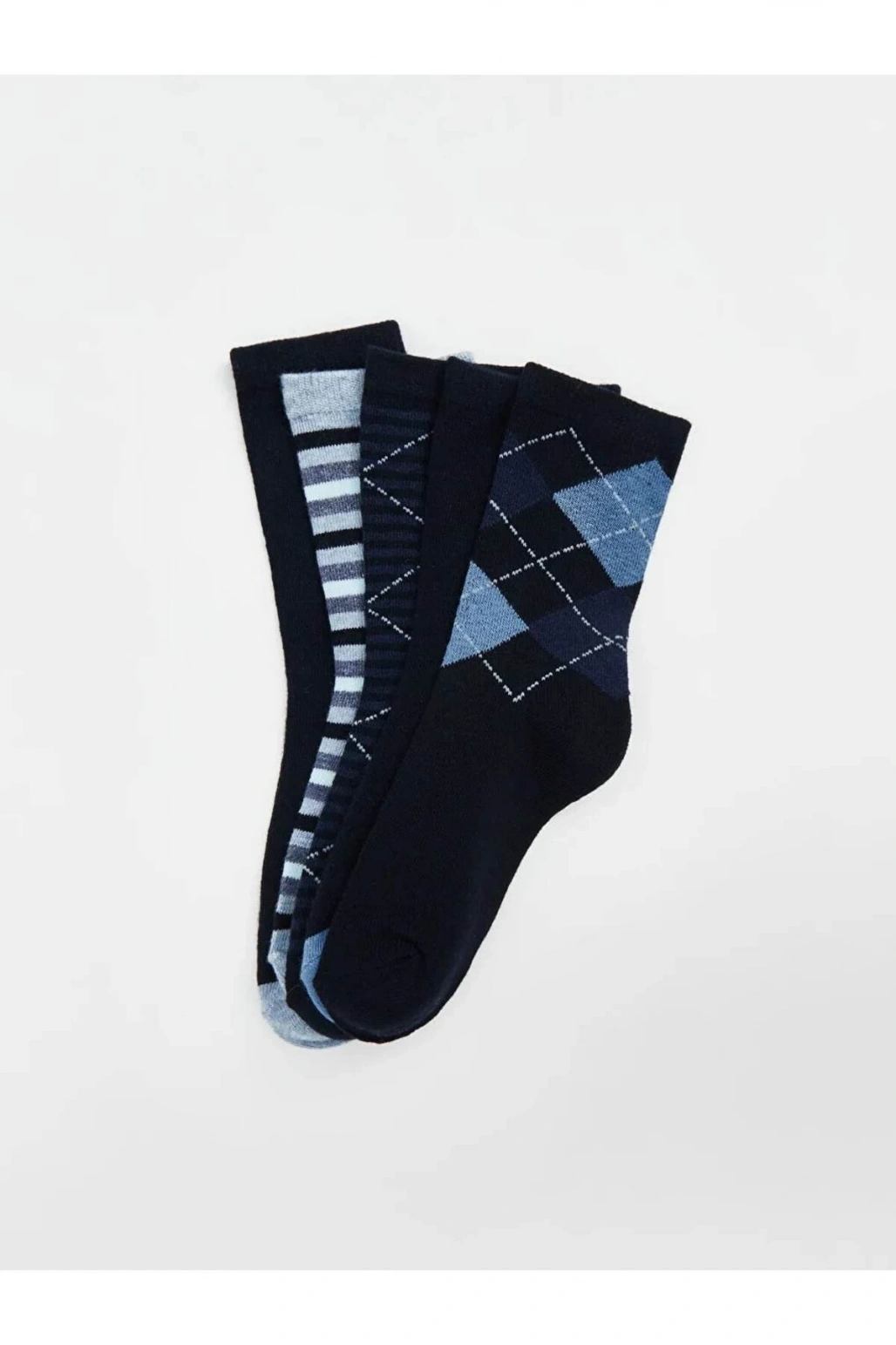 LCW Kids Karişik Desenli Erkek Çocuk Soket Çorap 5li