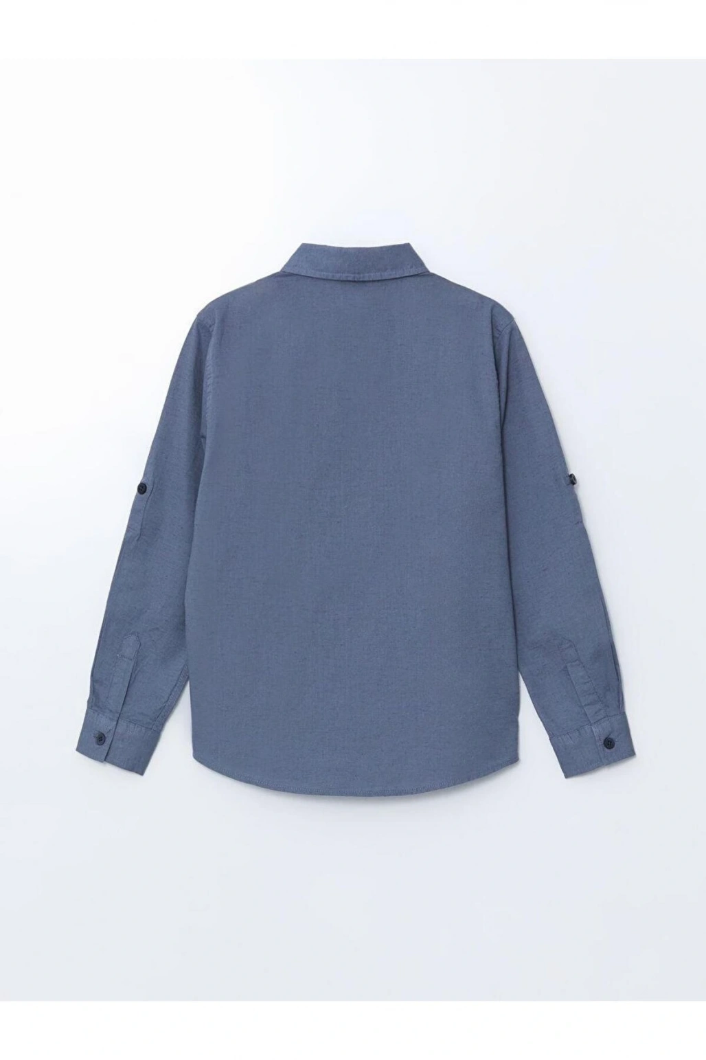 LCW Kids Keten Karışımlı Erkek Çocuk Gömlek