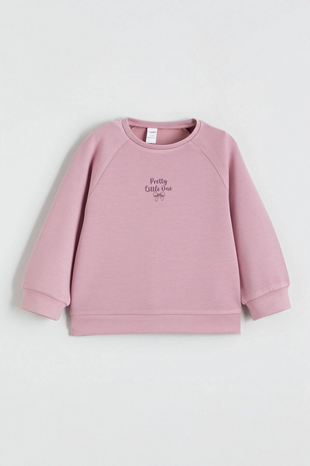 LCW Kids Lila Baskılı Kız Çocuk Sweatshirt Ve Pantolon