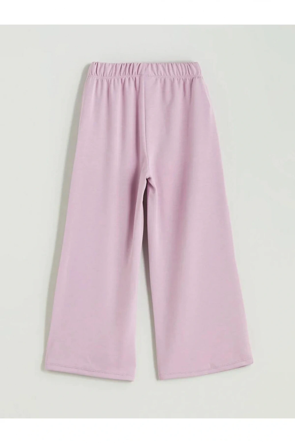 LCW Kids Lila Beli Lastikli Kız Çocuk Eşofman Altı