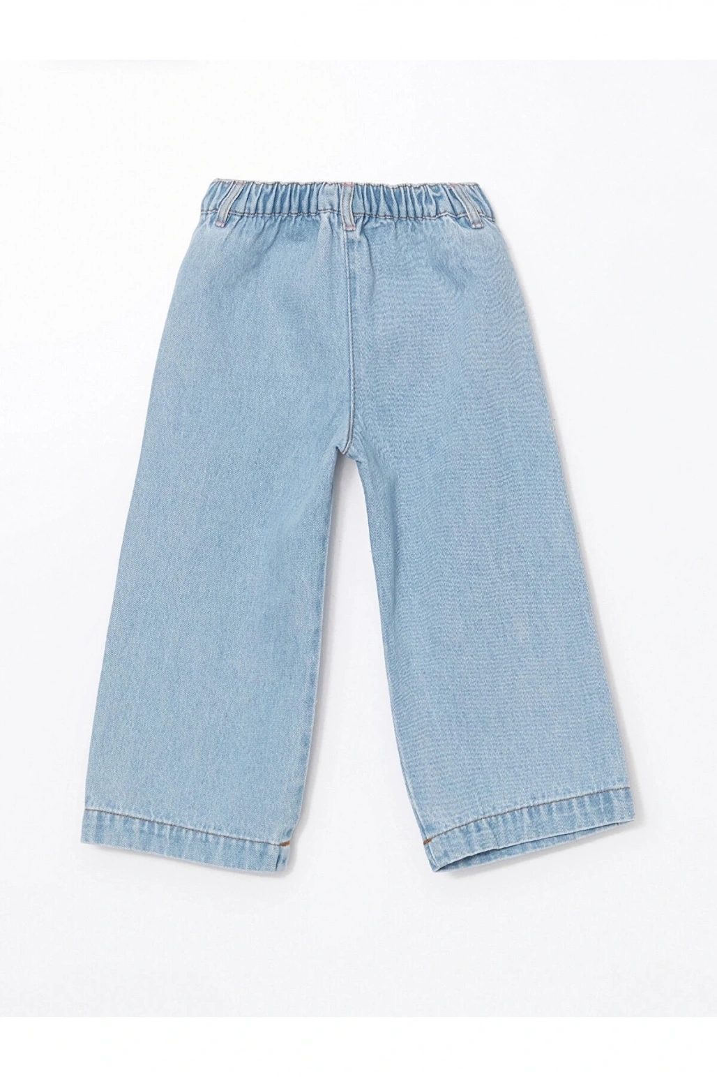 Lcw Kids Mavi Beli Lastikli Kız Çocuk Jean Pantolon