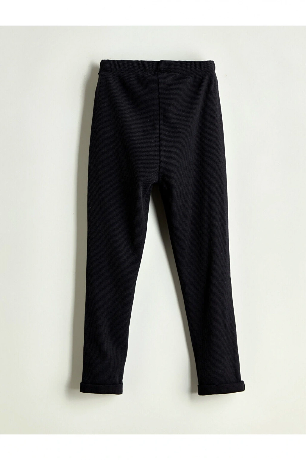 LCW Kids Siyah Beli Lastikli Erkek Çocuk Tayt Pantolon