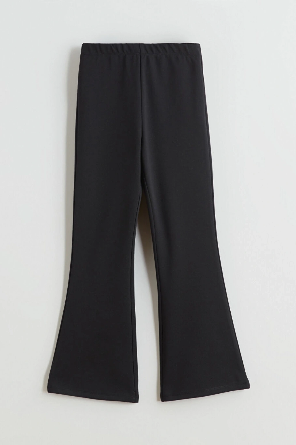 LCW Kids Siyah Beli Lastikli Ispanyol Paça Kız Çocuk Tayt