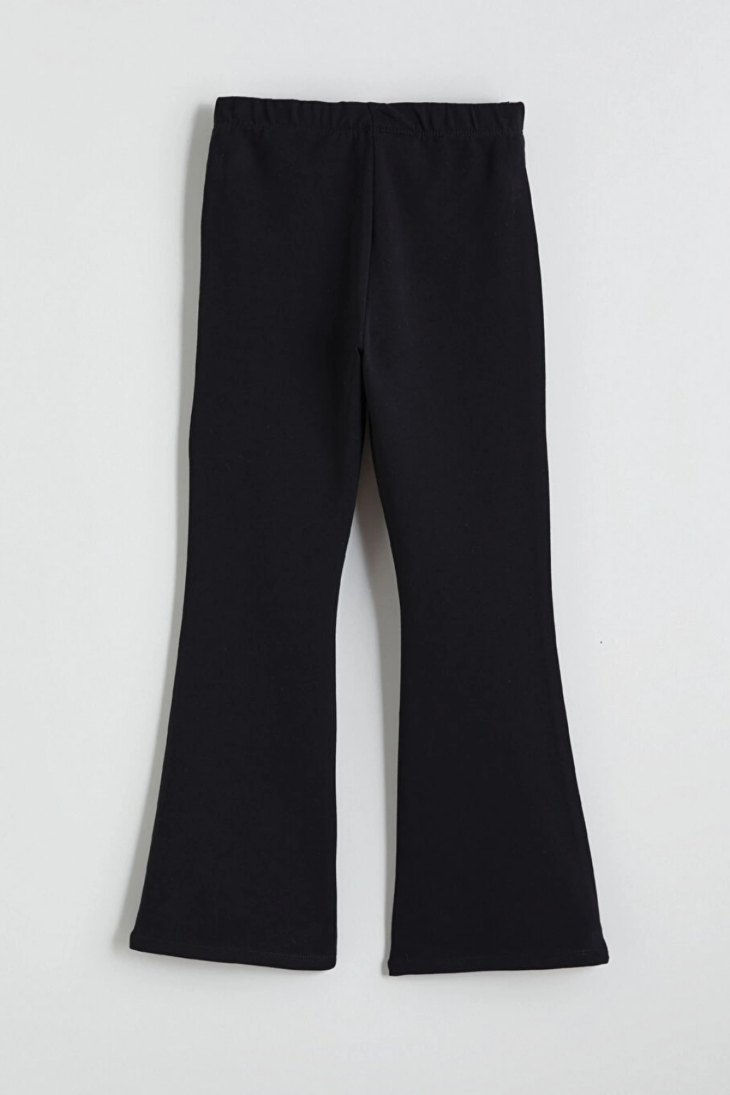 LCW Kids Siyah Beli Lastikli Ispanyol Paça Kız Çocuk Tayt