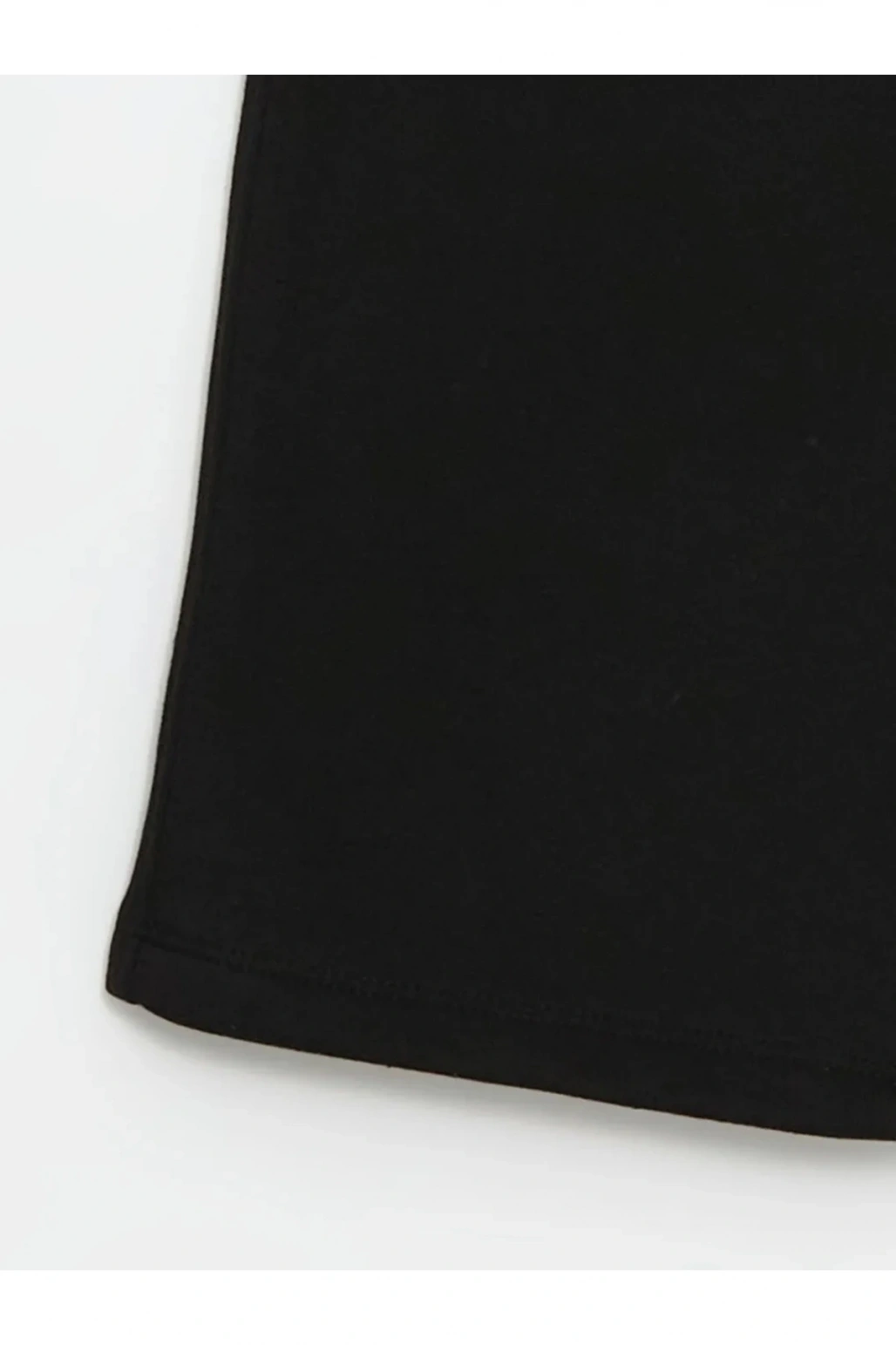 LCW Kids Siyah Beli Lastikli Kalın Kız Çocuk Eşofman Alt