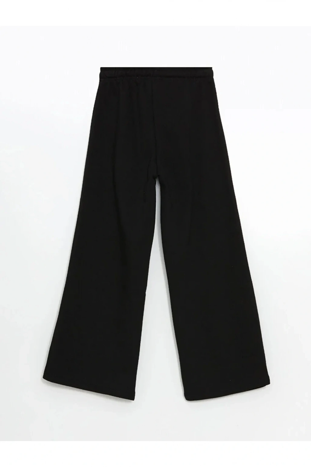 LCW Kids Siyah Beli Lastikli Kalın Kız Çocuk Eşofman Alt